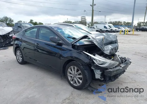 2014 Hyundai Elantra Se z USA, uszkodzony, nr VIN 5NPDH4AE0EH484614